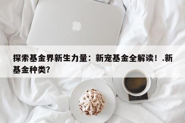 探索基金界新生力量:新宠基金全解读!.新基金种类?
